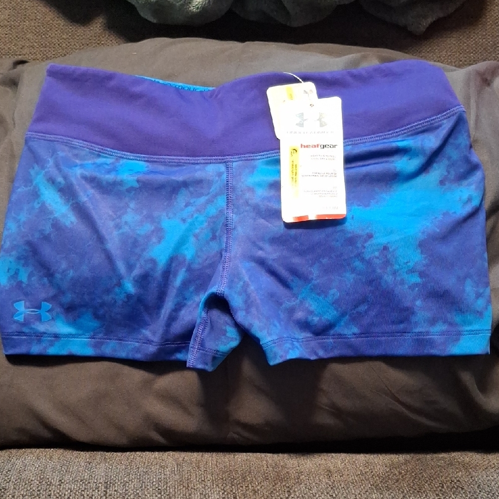 Under Armour Vibrant Blue and Purple Shorts